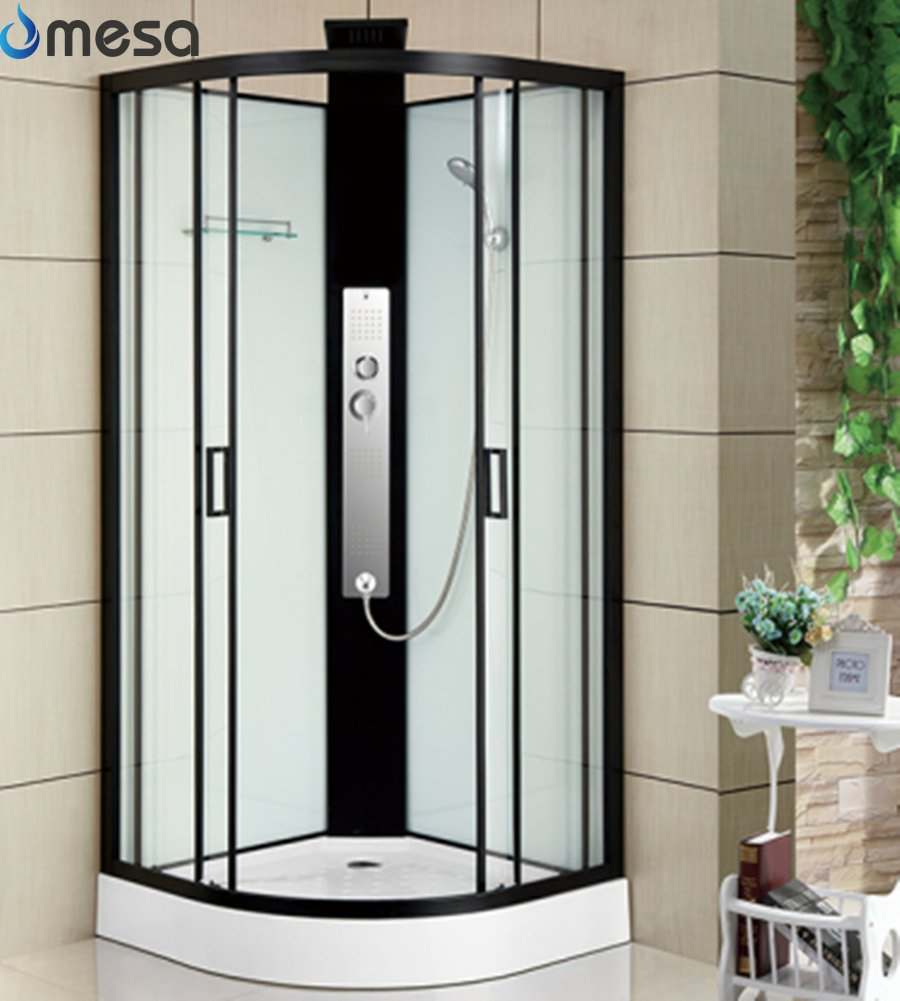 Bathroom Cabin Steam Tempered Glass Shower Door