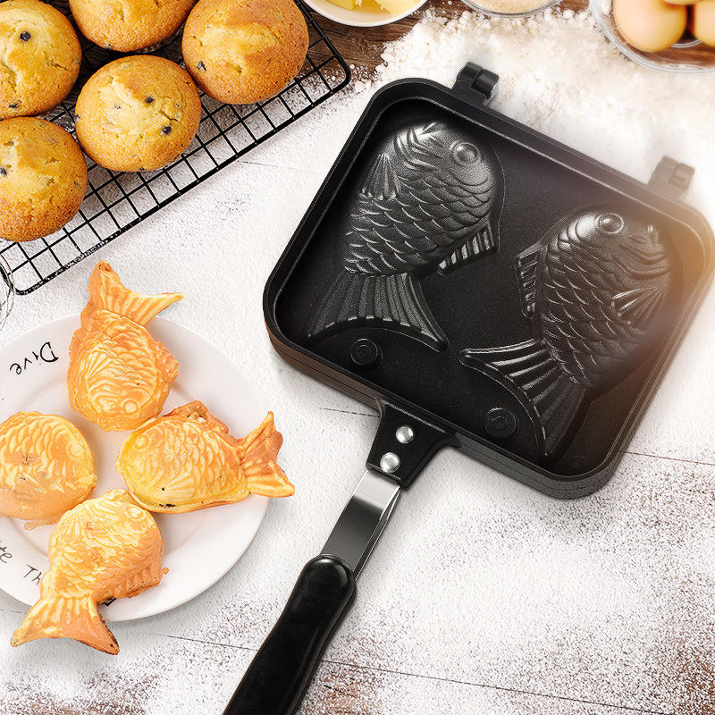 Форма для вафель в виде рыбки Taiyaki