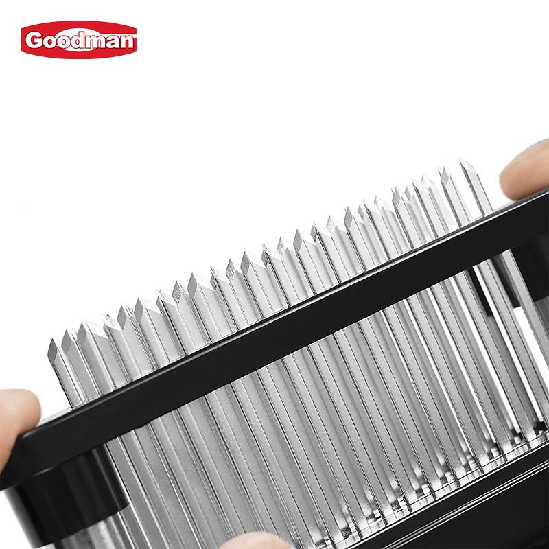 Sharp Needle Blade Manual Meat Tenderizer Stainless Steel Tool for Home Kitchen PP Meat Grinder