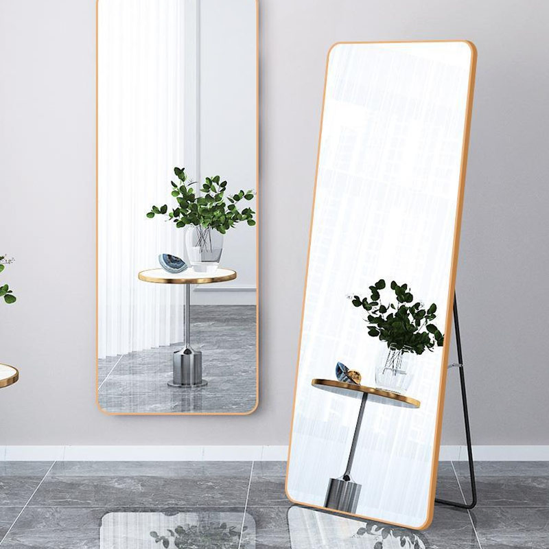 Custom Size Right Angle Frame Mirror