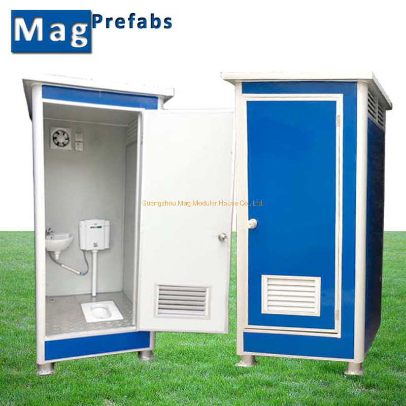 Temporary Prefab Outdoor Public Movable Shower Mobile Bathroom Portable Toilet