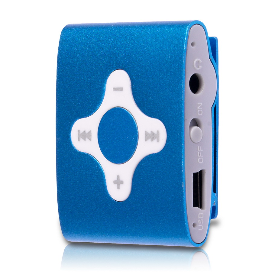 MP3-плеер на клипсе, 4GB, без экрана