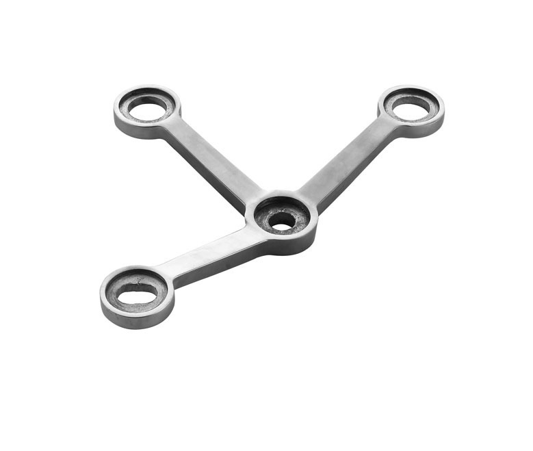 Customized 304 316 Stainless Steel Glass Fittings Spider