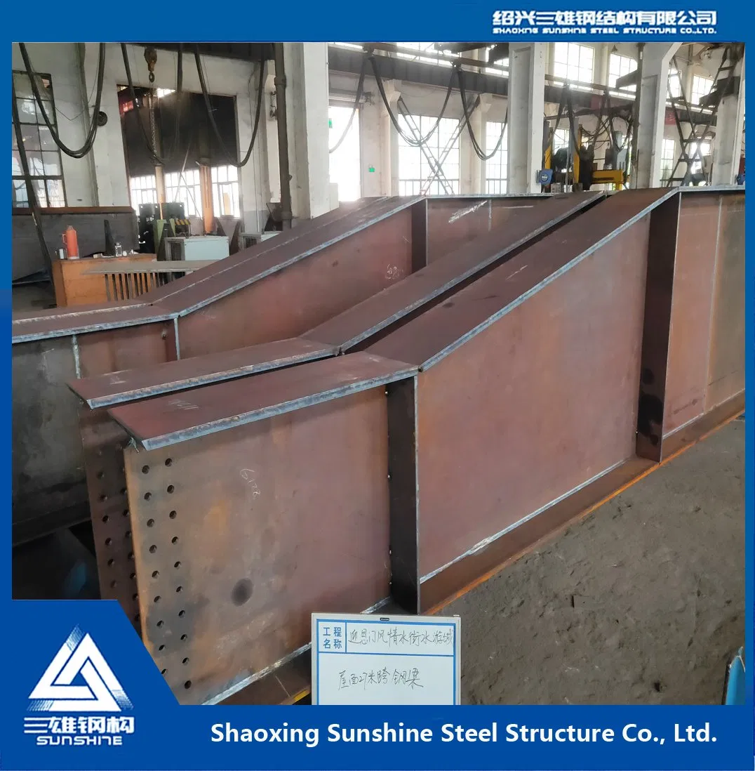 27 Meters Long Span Roofing Galvanized Steel Beam of Style Street