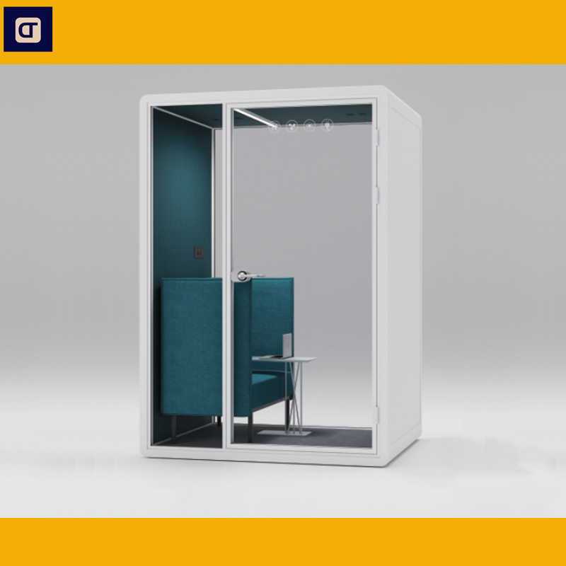 Steel Acoustic Panel M Pod for Private Space Phone Booth in Airport and Public Area