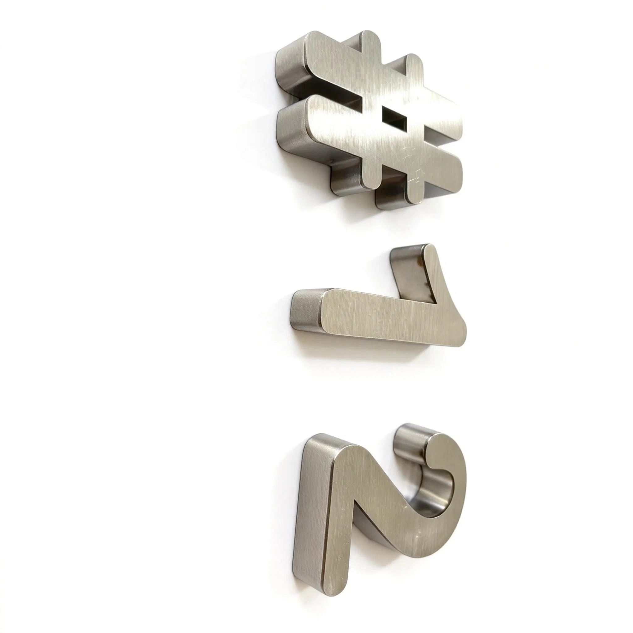 Stainless Steel Channel Letter Sign for Customized Decoration and Advertising