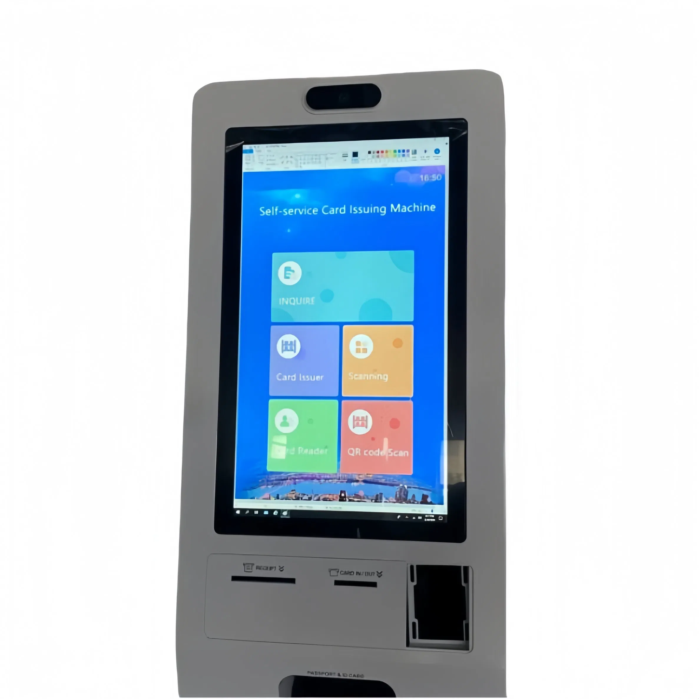 Hotel Self Check out Room Card Dispensing Check in Kiosk Automatic Machine