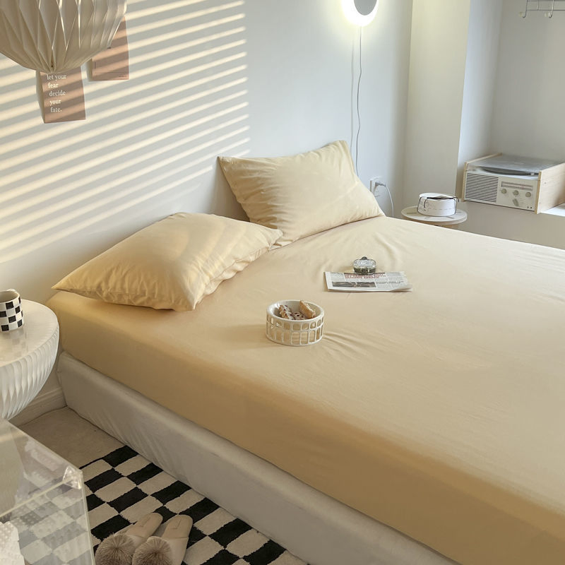 Wholesale Custom Soft Hotel Bed Cotton Home Fitted Sheet