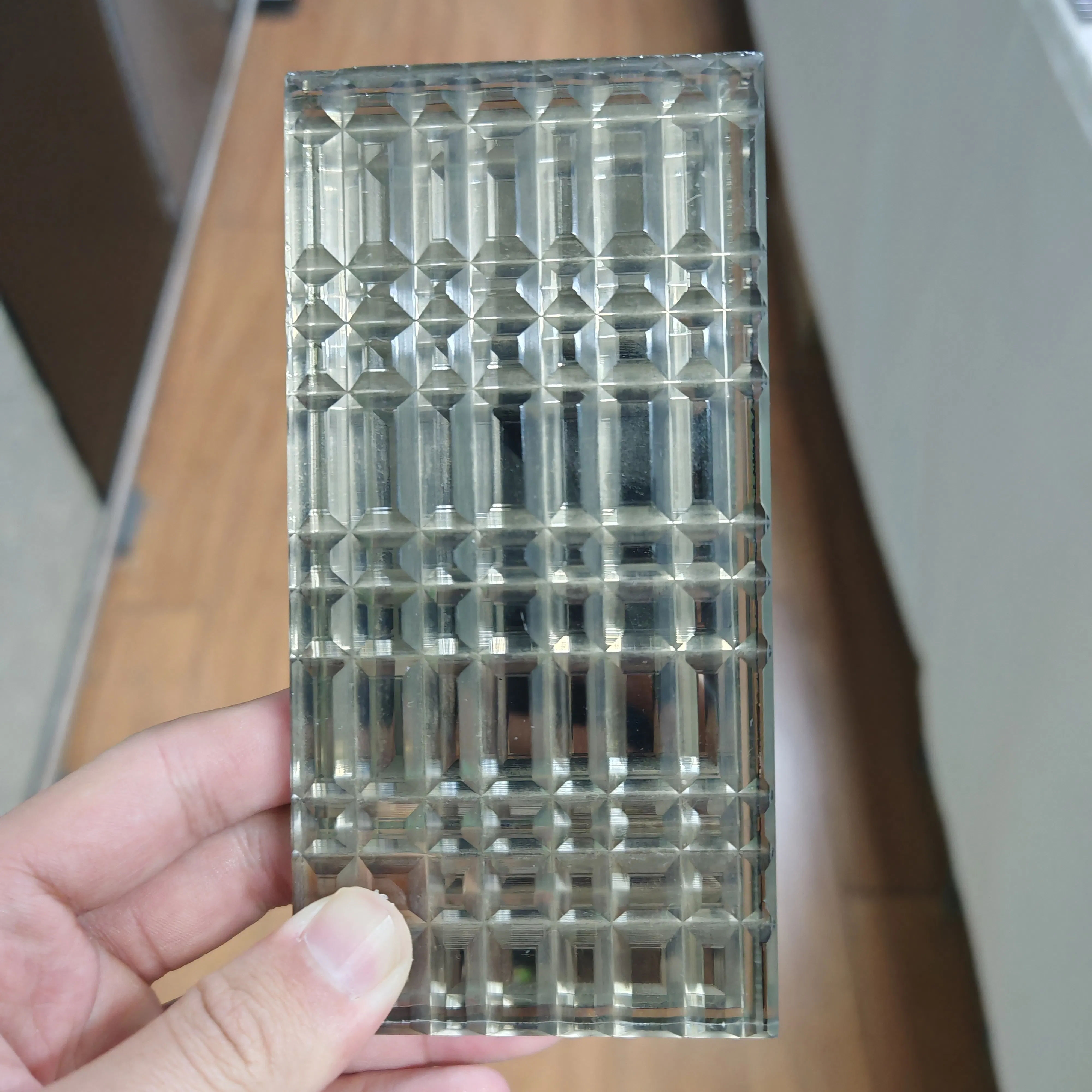 Elegant Laminated Glass Panels for Enhanced Safety with Fabric