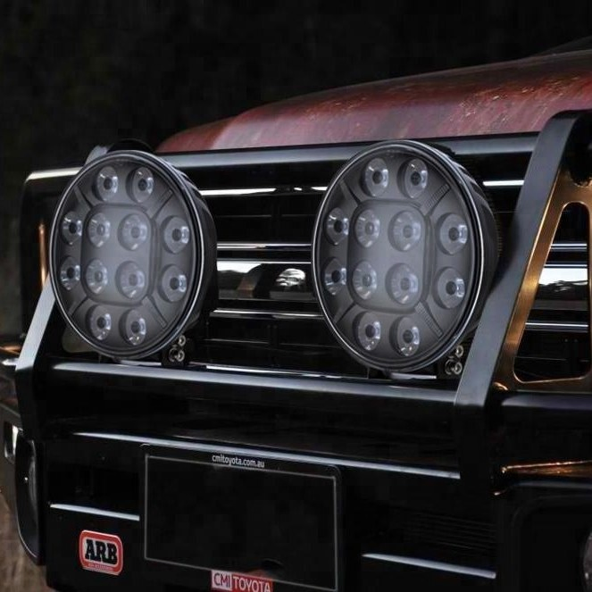 Тонкие круглые светодиодные фары R112 R7, 12В