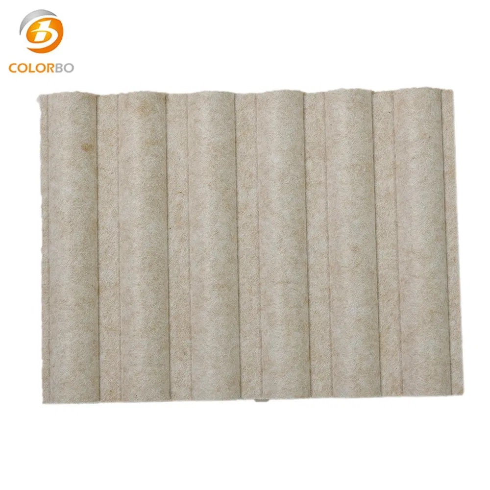 Sound Absorption Flame Retardant wood panel Acoustic Solutions Material with Low Price
