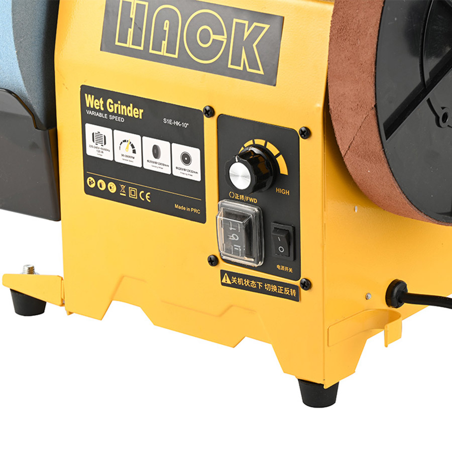Best Kitchen Variable Speed 10" Multi Functional Woodworking Knife Sharpener Polishing Machine