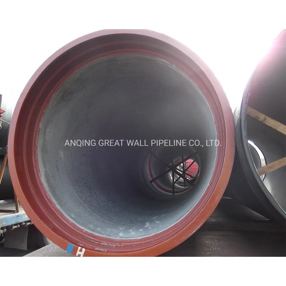 Premium En545 Class K9 Ductile Iron Spigot Pipe for Global Supply