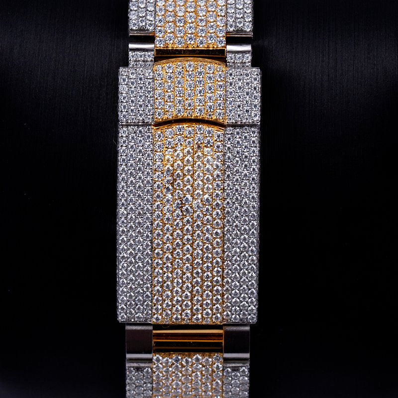 Fashion Iced out Top Brand Luxury Gift Customized Moissanite Watch