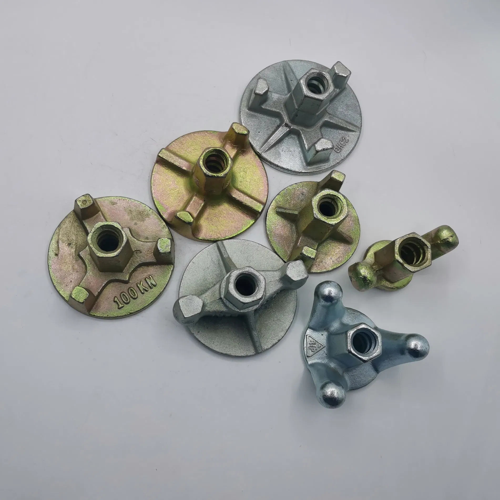 Construction Steel Column Formwork D17 Tie Rod Wing Nut