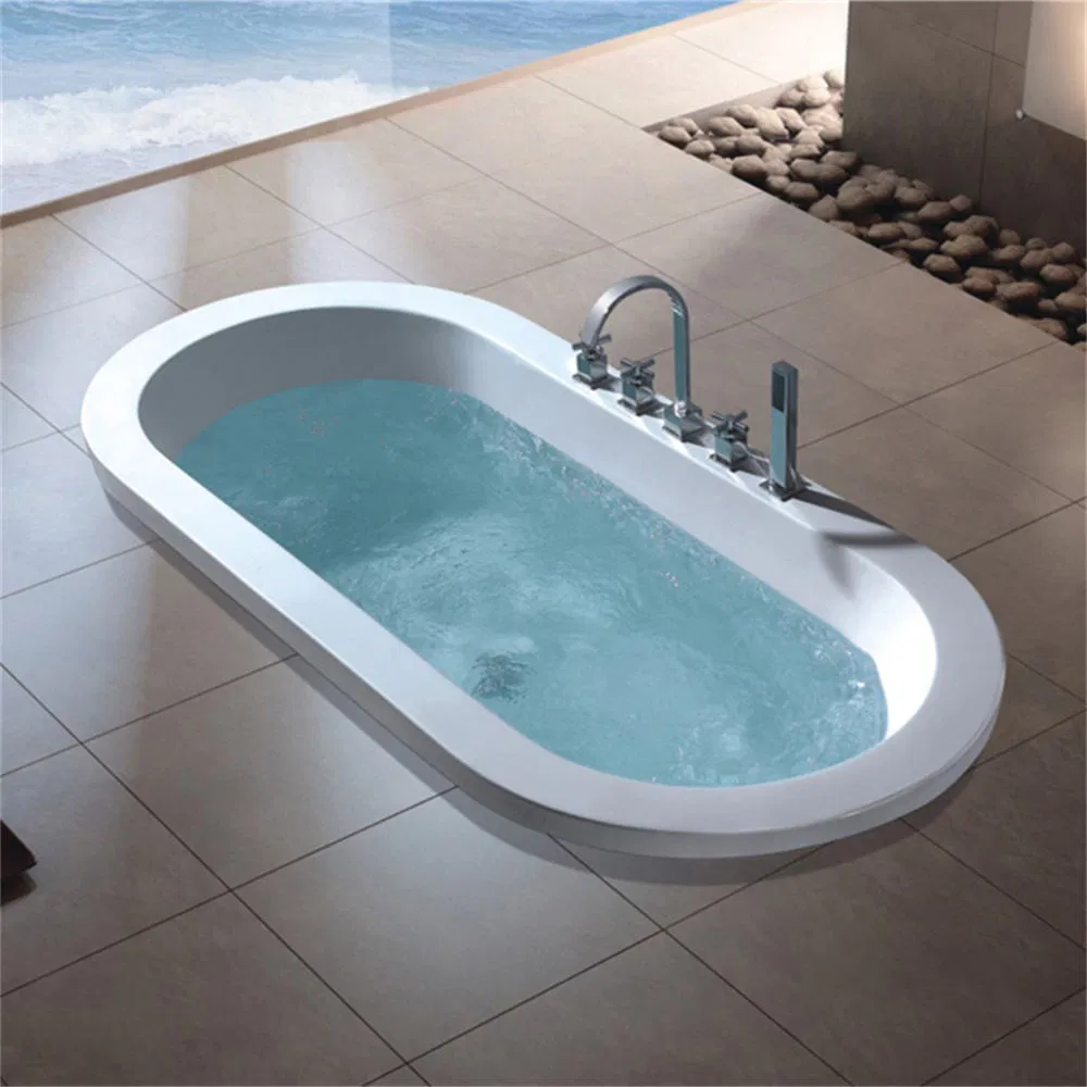 Modern Corner Whirlpool Bath Tub - 1.3m to 1.8m Acrylic Design