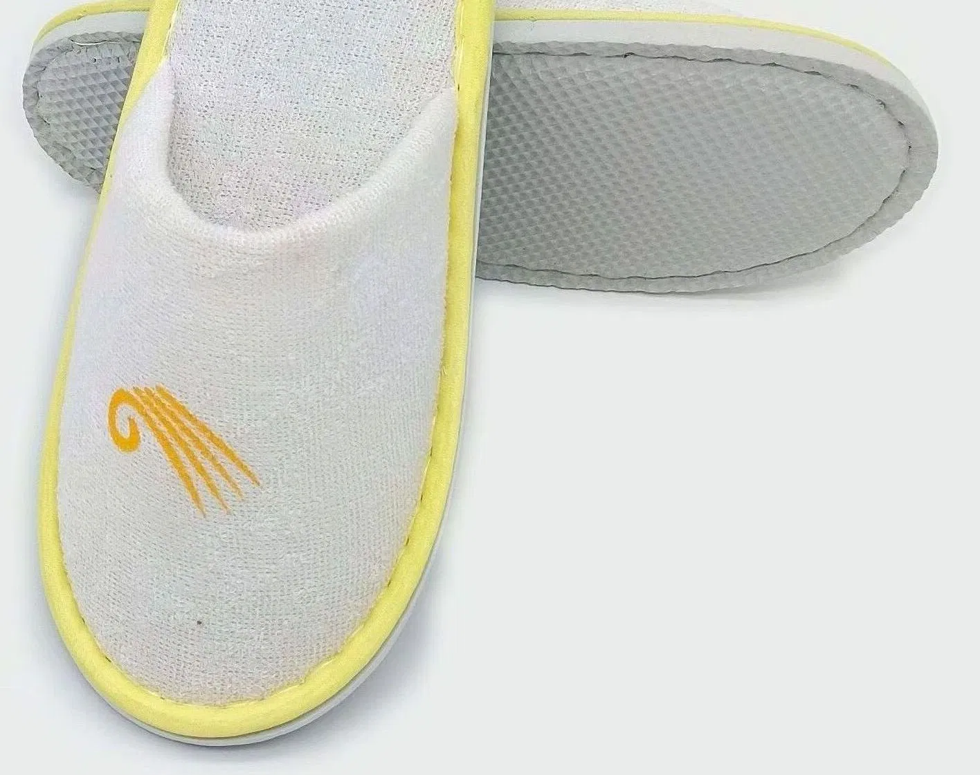 Terry Towel Nylon Cotton Canvas Kids Hotel Disposable Slippers 100% Eco Friendly Hotel Slipper Airline SPA Slipper Wholesale Custom Logo Personalized