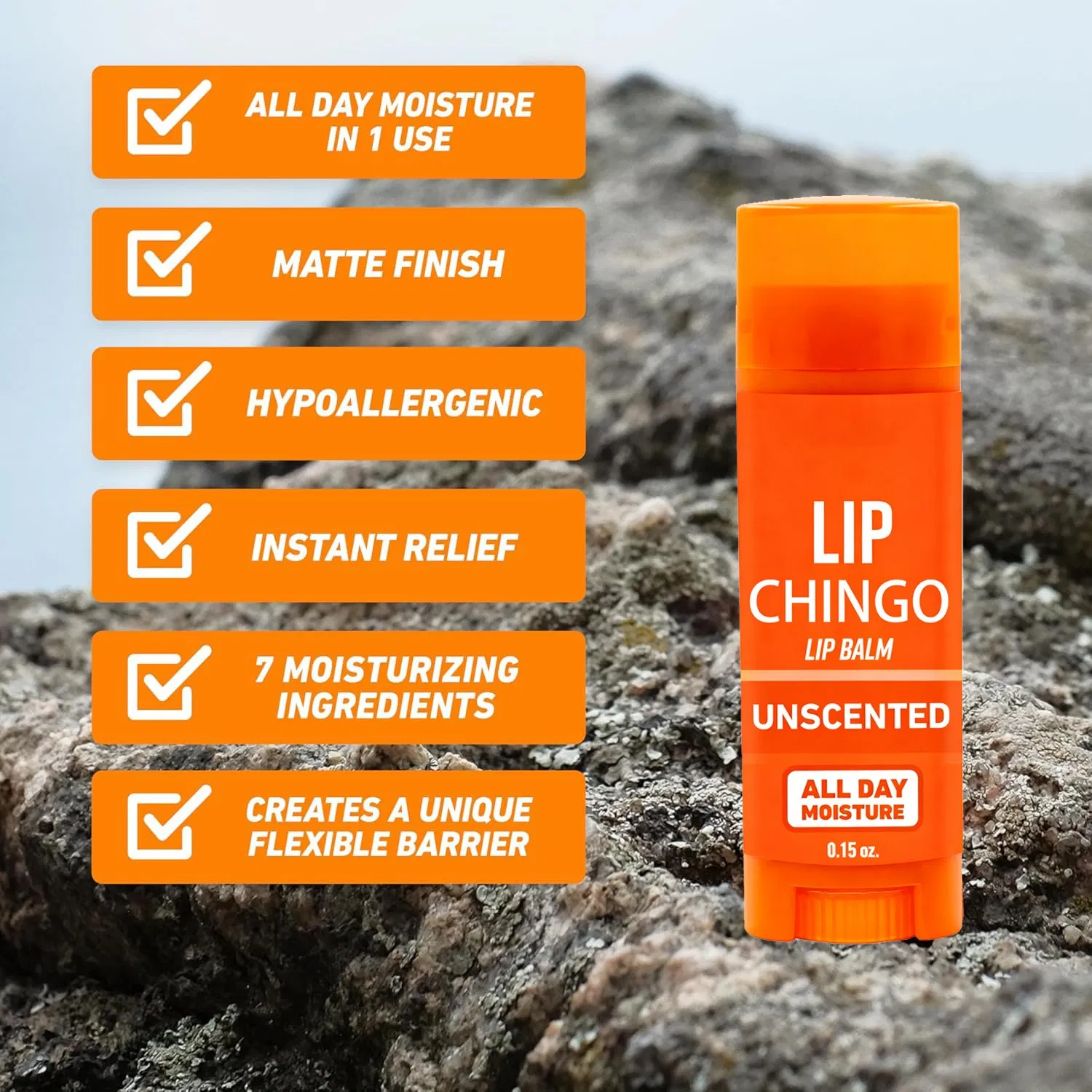 Plant-Based Lip Balm Natural Extracts Hydrate Heal Dry Lips
