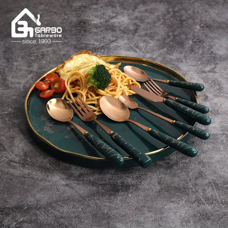 China Wholesale Restaurant Electroplated 410 Stainless Steel Steak Knife with Black Ceramic Handle Hotel Stainless Steel Serving Knife Fish Knife Bread Knife