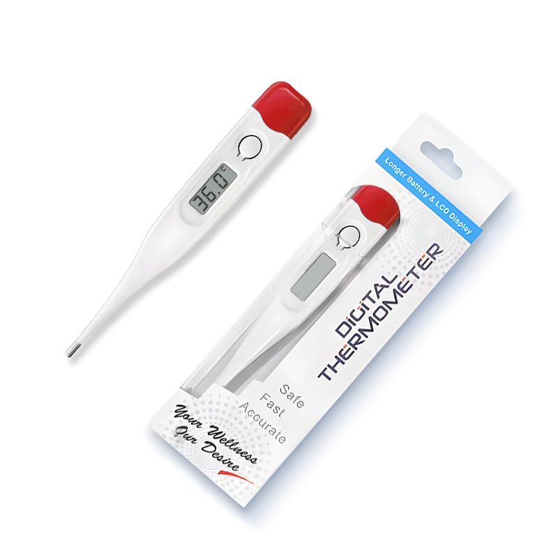 Excellent Quality Rigid Home Kids Mini Highly Accurate Thermometer with LCD Display