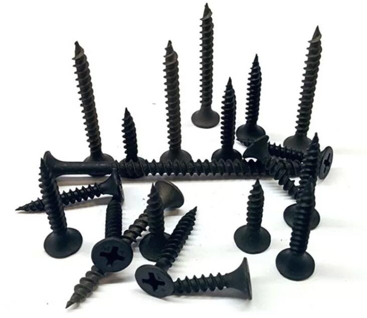 13mm 25mm 40mm 48mm High Quality Black Phosphate Drywall Screws