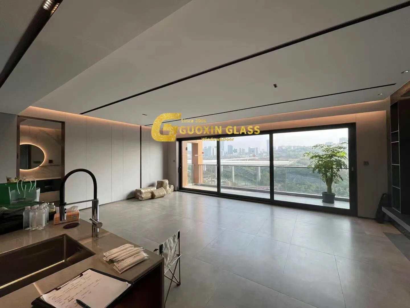 Factory Price Customized Modern Design Door Glass Sliding Doors for Sale