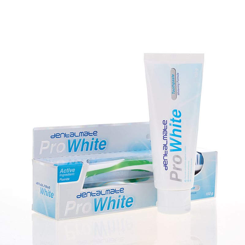 Custom High Quality Low Abrasive Mild Formula Fluoride Teeth Whitening Toothbrush and Toothpaste Set
