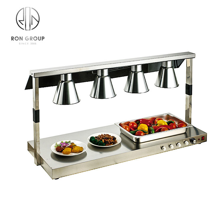 Kitchen Restaurant Hanging Retractable Cafeteria Buffet Food Warmer Heating Lamp