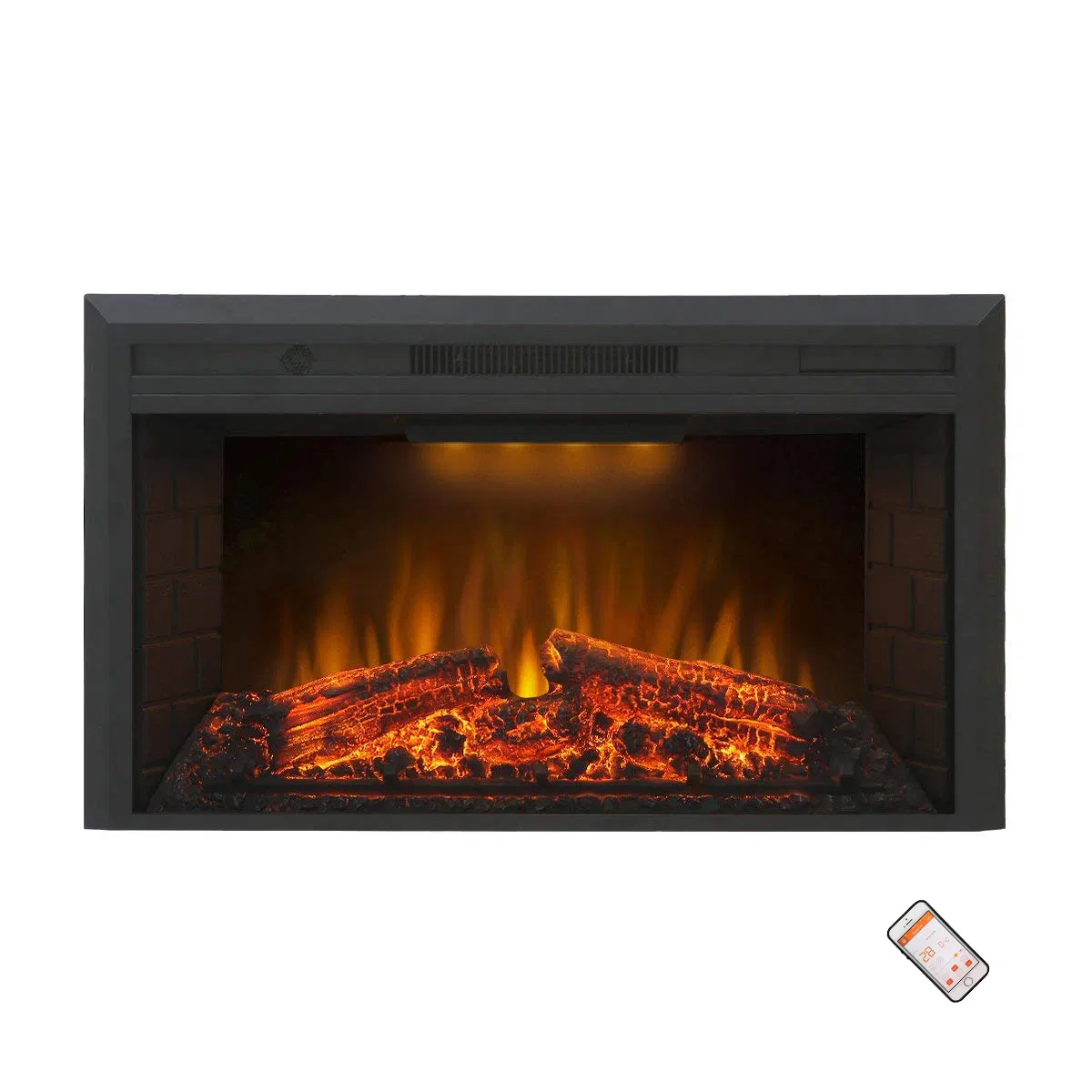 Factory Price Electric Fireplace APP Remote Control Home Heater