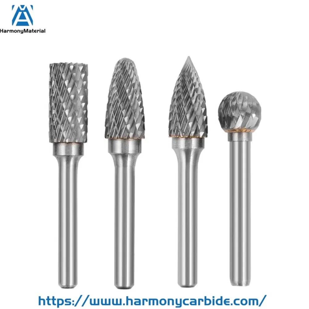 Набор твердосплавных фрез для гравировки и зачистки, 3/32 дюйма