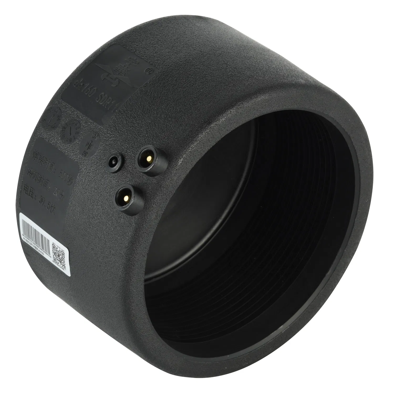 Chinese Factory Good Quality HDPE Electrofusion End Cap Pn16 for Water Supply