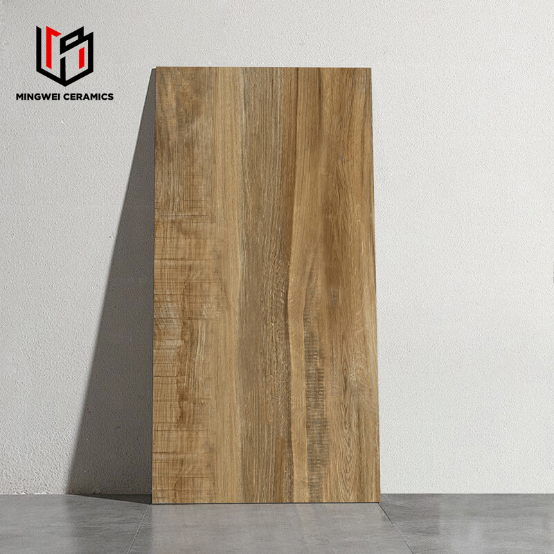 Zibo Wood Strip Series Matte Porcelain Tiles Looks Like Wood 60X120cm Good Price