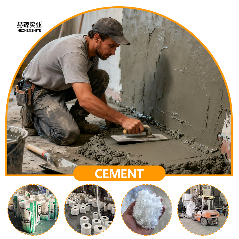 Durable PP Short Fiber for Ground and Wall Strengthening