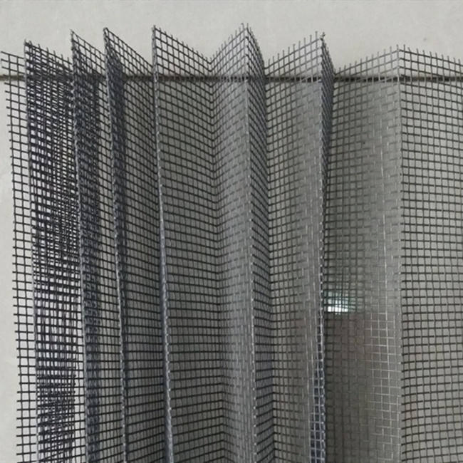 Foldable Insect-Proof Window Screen with Fiberglass Weave for Indoor