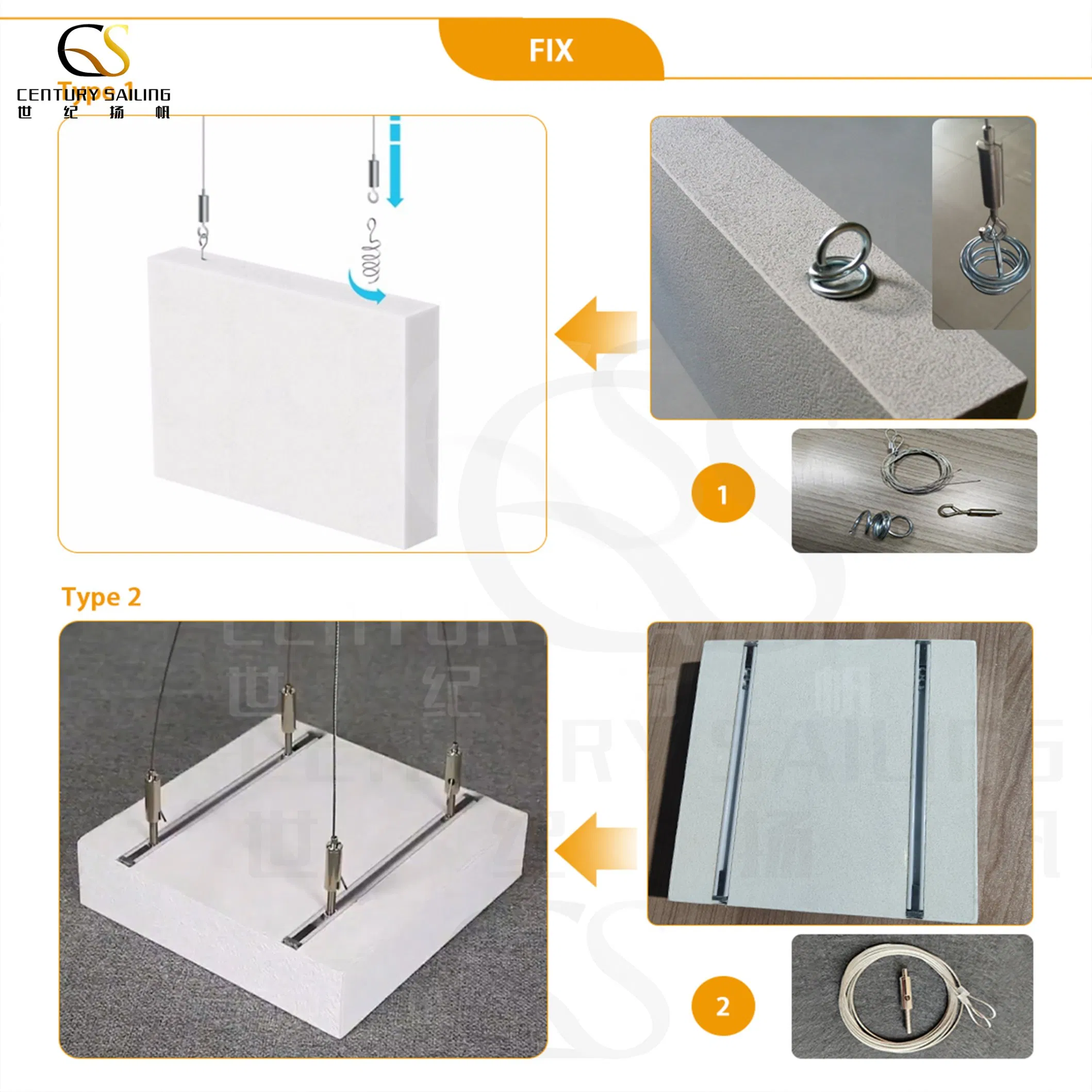 Glass Fiber Acoustic Cloud Suspended Ceiling Tiles Panels Fiberglass with Acoustical Panels