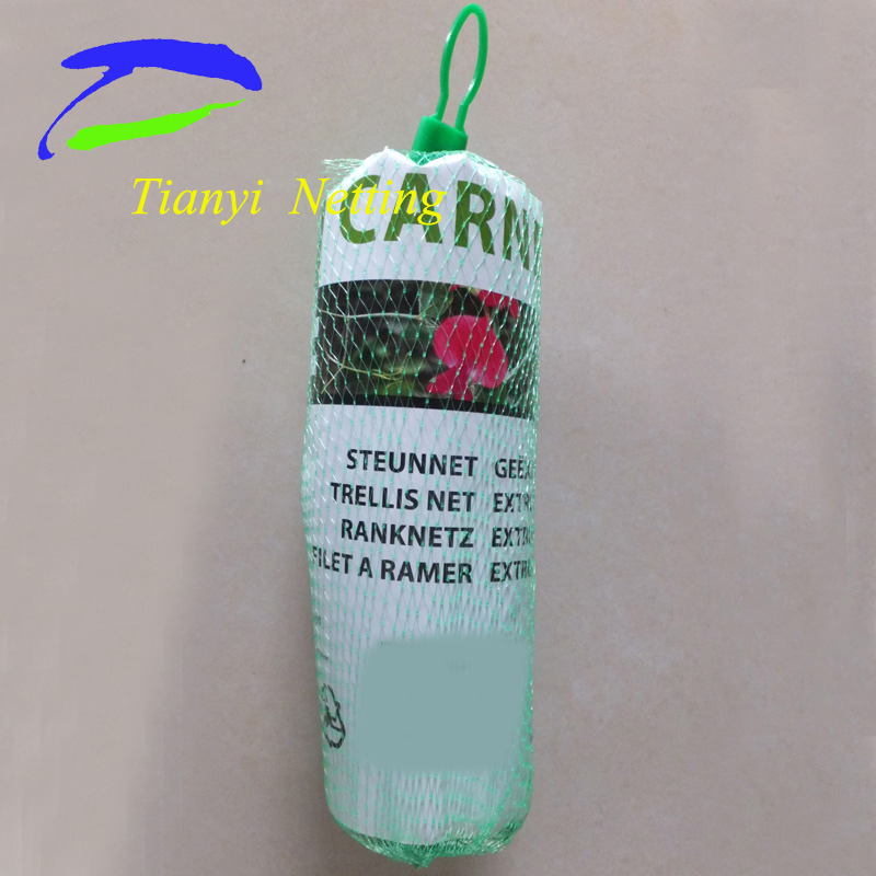 10GSM Planting Net/Plant Support Net, to Support Crops as Peas, Beans etc.