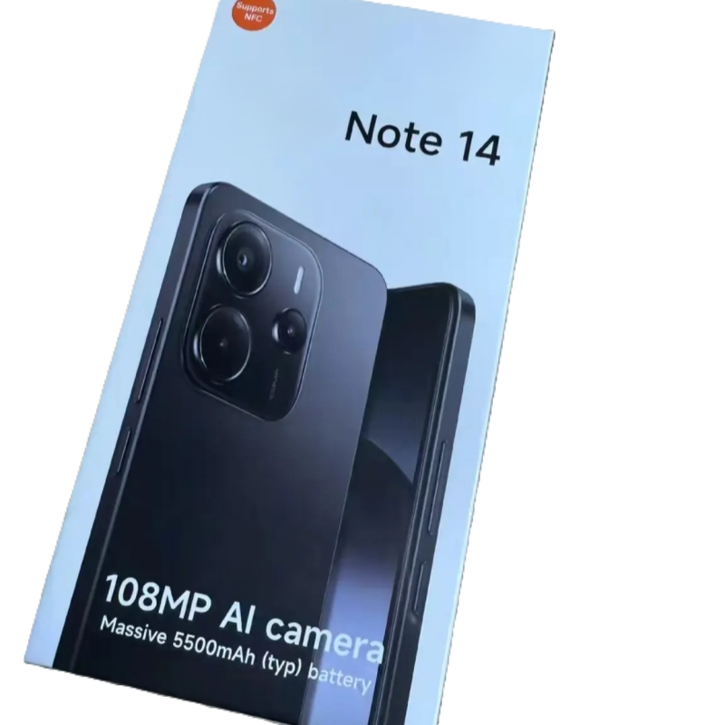 Hot Original Red Mi Note 14 5g Smartphone Mtk Dimensity 7025-Ultra 5110mAh 50MP Ois IP64 6.67" 120Hz OLED Display 5g Phone