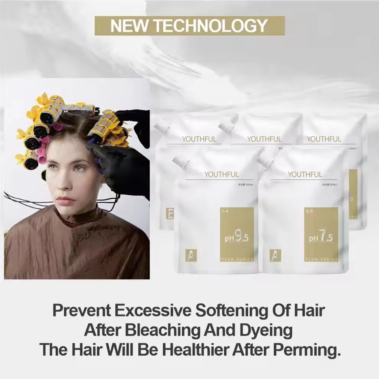 Hot Selling Long Lasting Curling Hair Perm Cream