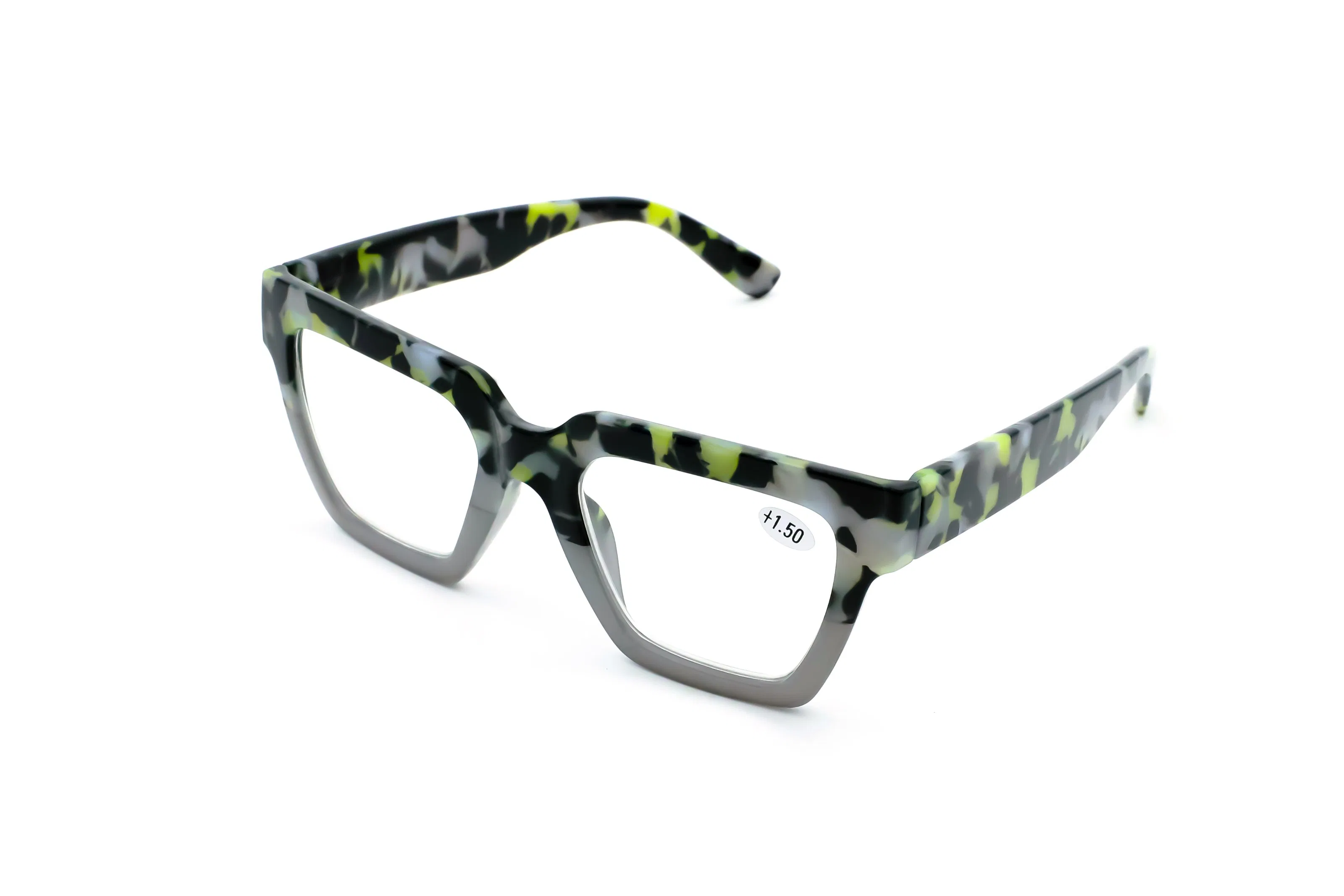 Retro-Inspired Square Light Fashion Reading Glasses for Trendsetters