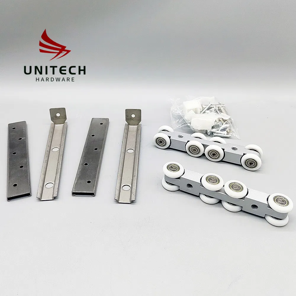 Aluminium Body 8 Wheels Hanging Door Roller Suit with Low Factory Price
