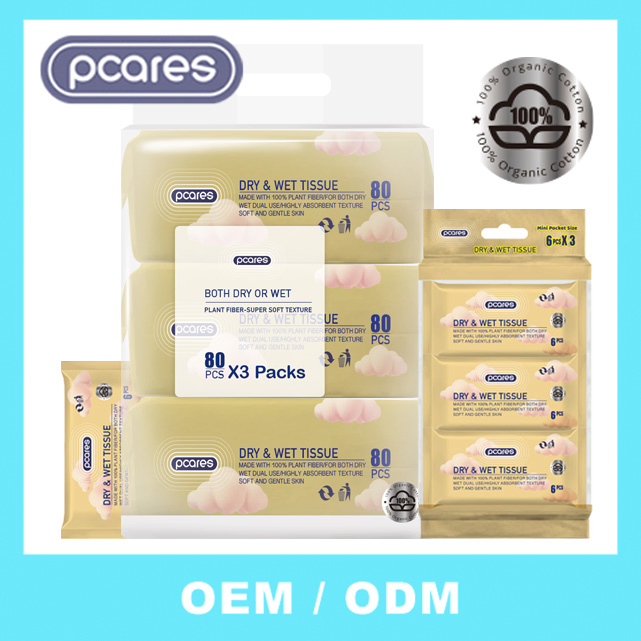 OEM Soft and Absorbent Disposable Face Towels for All Skin Types