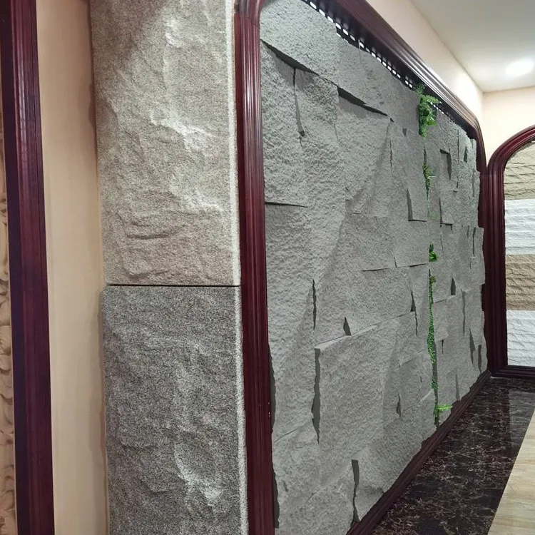 Luxury PU Faux Artificial Stone Insulated Artificial Panel for Outdoor Wall