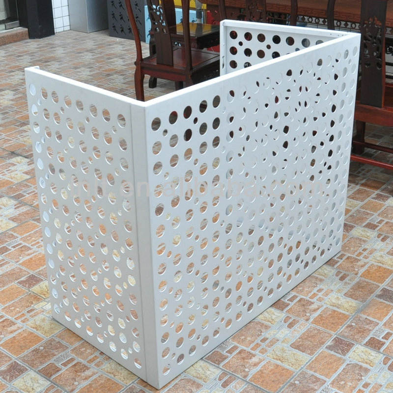 Aluminium Wall Outdoor Air Conditioner Cover for Exterior Decoration