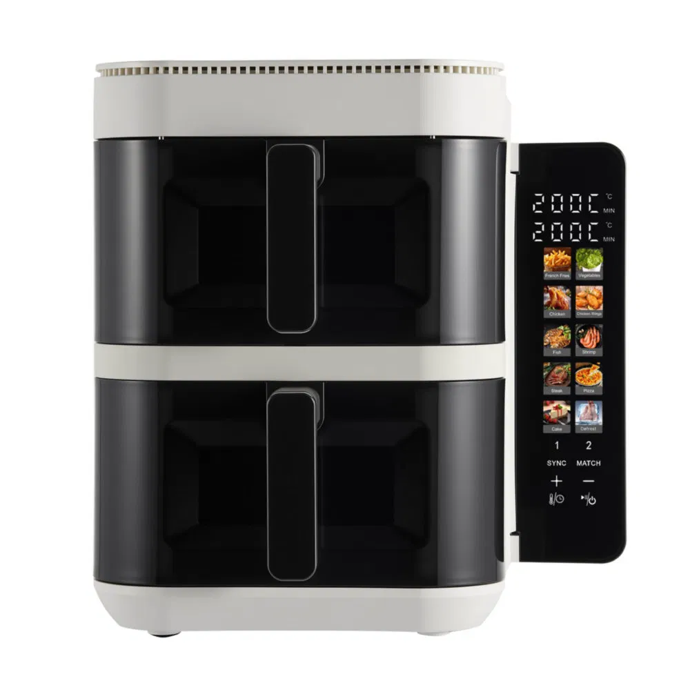 Stylish Fast Response 11L Customizable Double-Stack New Air Fryer for Weekend Feast