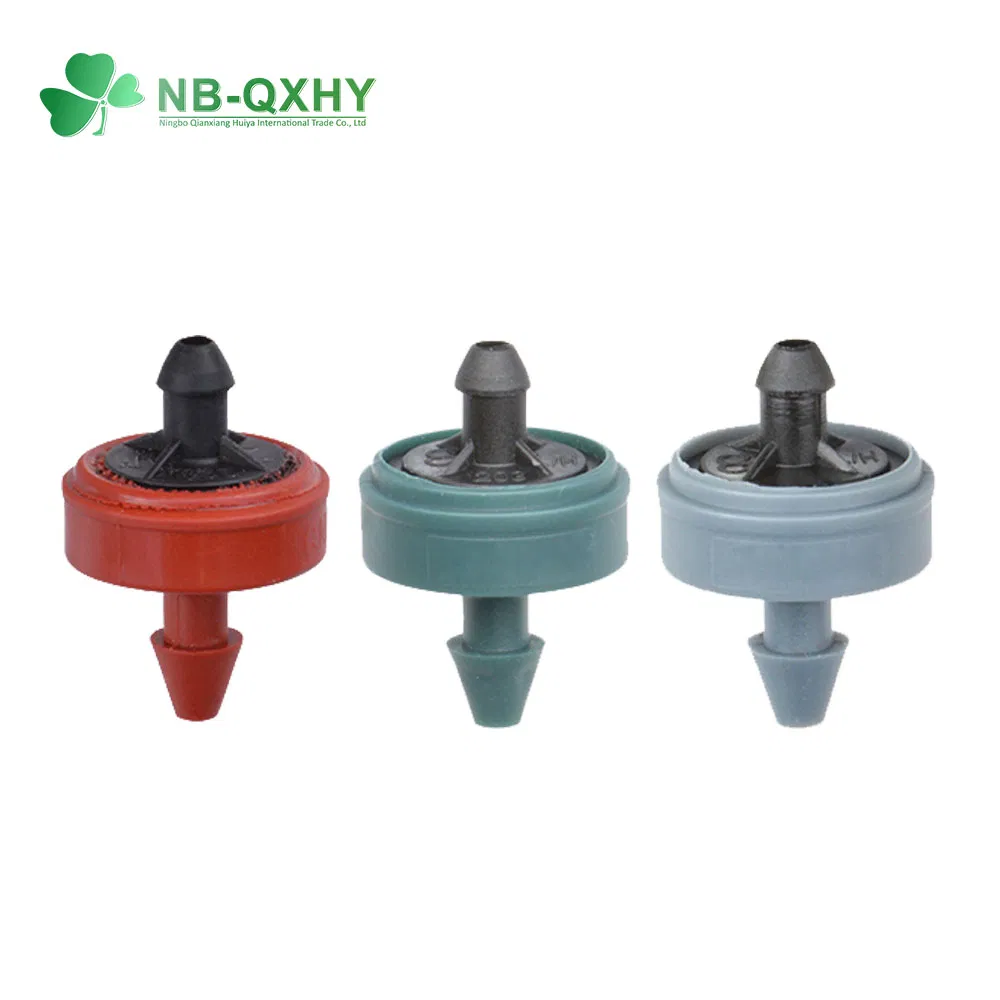 Flux 2L/H 8L/H Drip Irrigation Emitter Black Detachable Dripper for Garden