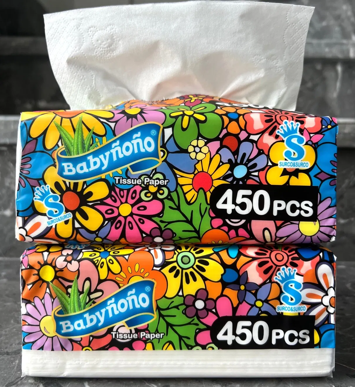 OEM Soft Disposable Family Use Cleaning Tissue Paper