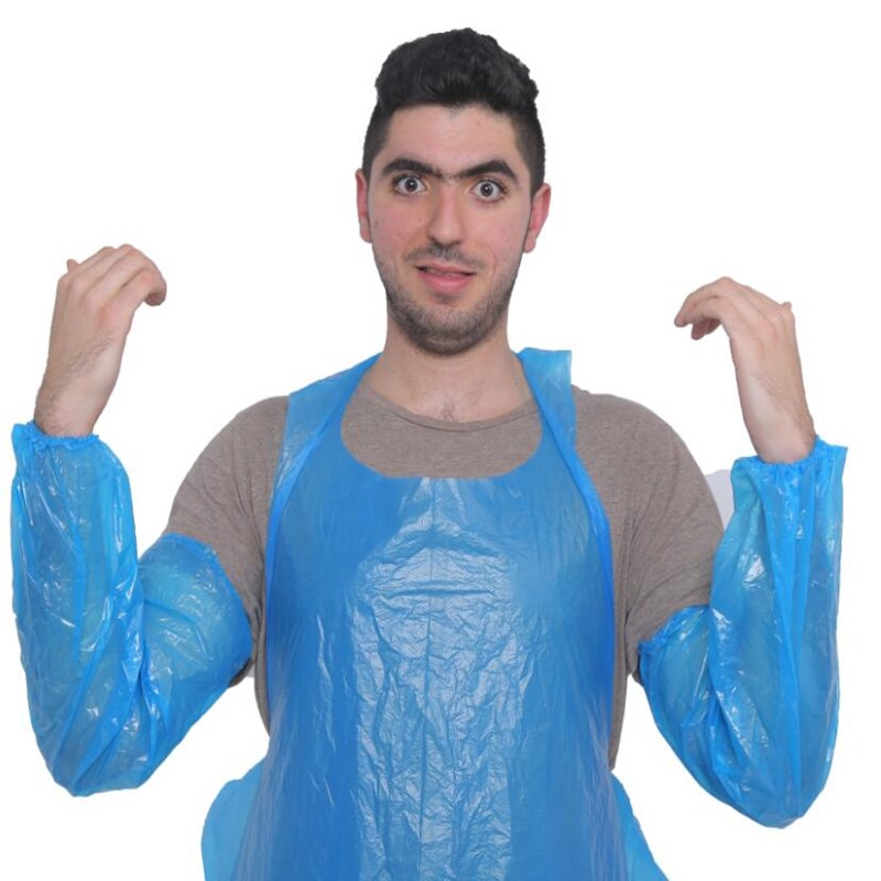 Cheap Waterproof Disposable Protective Plastic LDPE/HDPE/CPE Apron