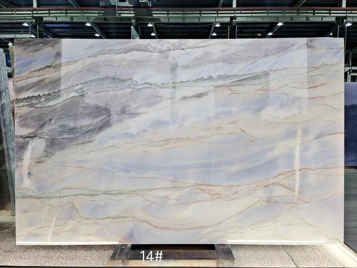Blue Luxury Stone Brazil Background Wall Flooring Tiles