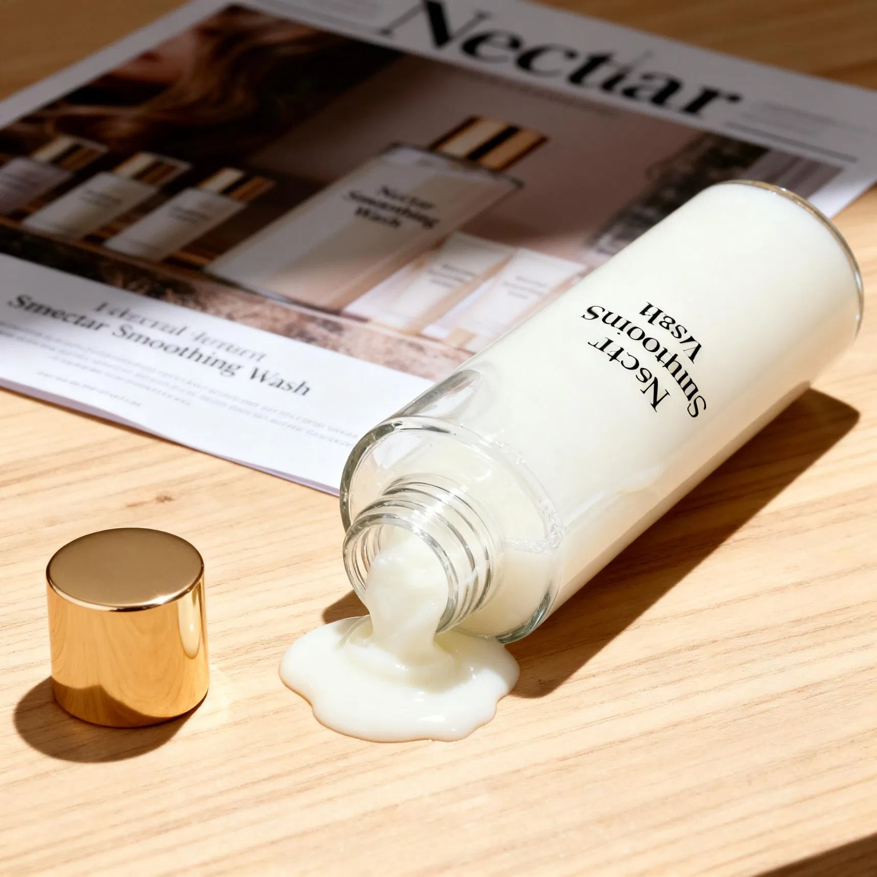 Wholesale Antioxidant Rich Sodium Lauroyl Glutamate and Saccharide Hydrolysate Face Cleanser for Anti-Aging Skin Care OEM