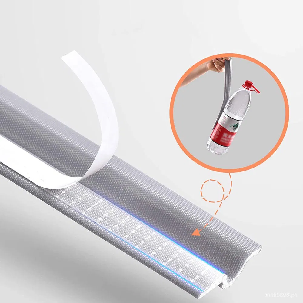 Self Adhesive PU Foam Weather Strip for Window and Door Door Bottom Draft Stopper